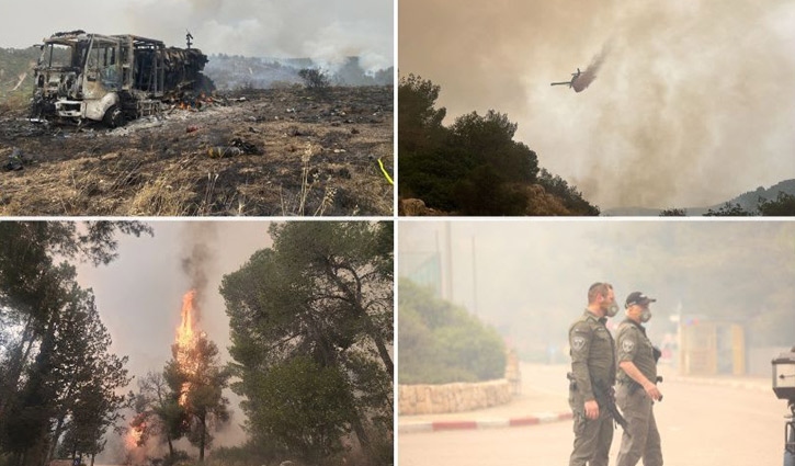 Deadly wildfires sweeping through Israel Deadly wildfires sweeping through Israel