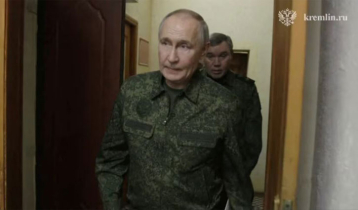 Putin visits Kursk region for first time since Ukraine attacked it