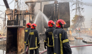 Fire at Aminbazar Power Grid in Savar