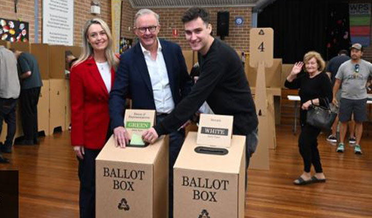 Polls underway in Australia to elect next PM