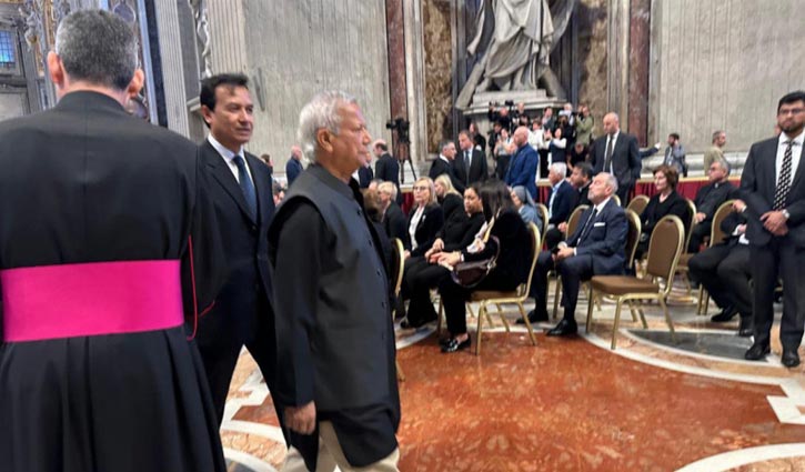 Chief Adviser in Vatican City to pay homage to Pope Francis Chief Adviser in Vatican City to pay homage to Pope Francis