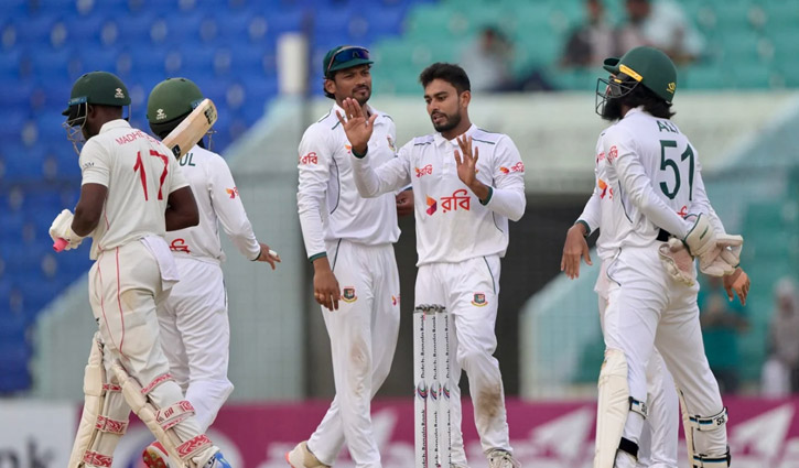 Bangladesh win second Test against Zimbabwe  
