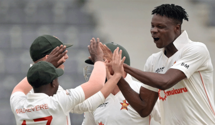 চতুর্থ দিন শেষের আগেই বাংলাদেশকে হারালো জিম্বাবুয়ে