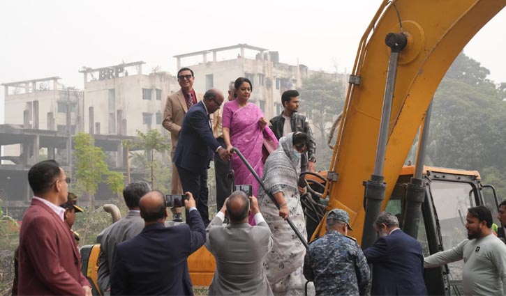 ছয় খালের সংস্কার কর্মসূচি উদ্বোধন