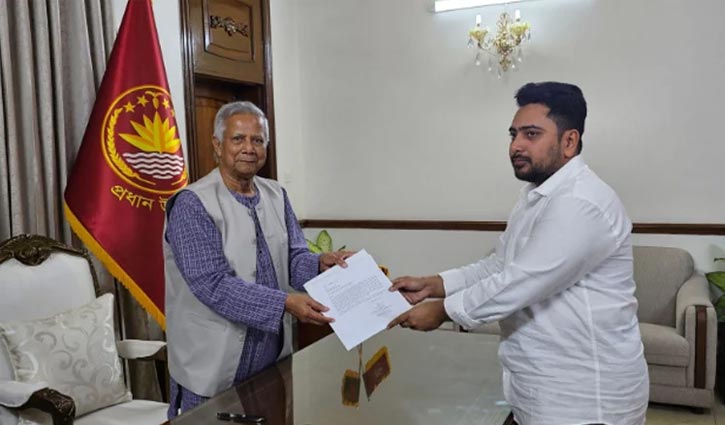 উপদেষ্টা নাহিদ ইসলামের পদত্যাগ