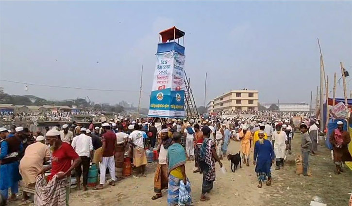 কানায় কানায় পূর্ণ ইজতেমা ময়দান, বয়ান শুনছেন লাখো মুসুল্লি 