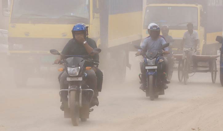 Dhaka’s air quality 5th worst in the world today