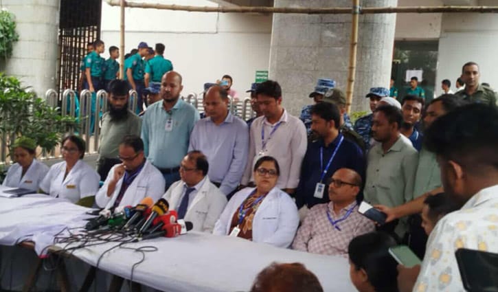 বার্ন ইনস্টিটিউটে লাইফ সাপোর্টে ১ জন, আইসিইউতে ৩ জন