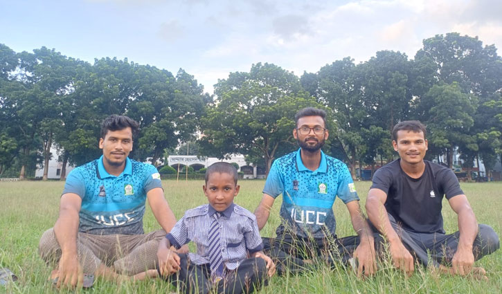 শিশু নাঈমের পাশে ইবি ক্রিকেট ক্লাব