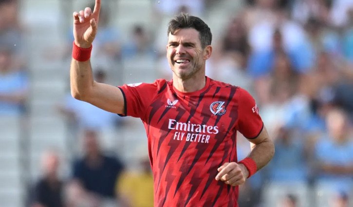 ৪৩ বছর বয়সে স্যার অ্যান্ডারসনের নতুন চ্যালেঞ্জ, প্রথমবার খেলবেন ‘দ্য হান্ড্রেডে’