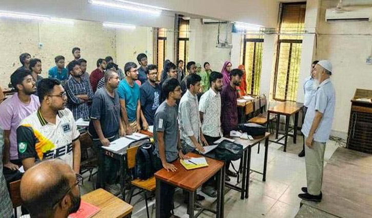 কুয়েটে ৫ মাস ১০ দিন পর ক্লাস শুরু