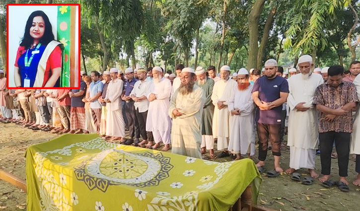 বিমান দুর্ঘটনায় নিহত মাসুকার দাফন সম্পন্ন