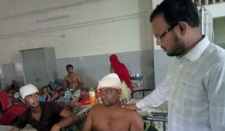 নাটোরে জামায়াত-বিএনপির সংঘর্ষ, আহত‌ ১০