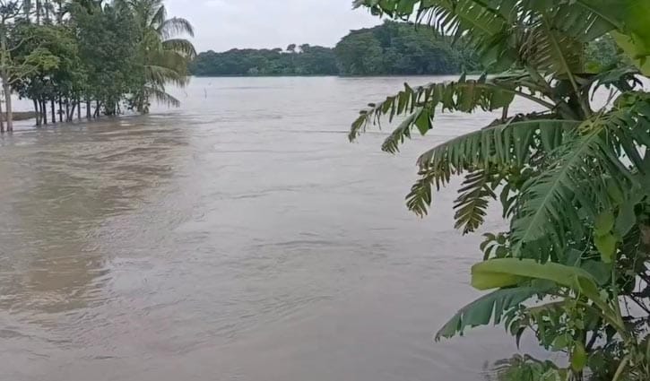 বিপৎসীমার ওপরে পটুয়াখালীর নদ-নদীর পানি, ৬ গ্রাম প্লাবিত
