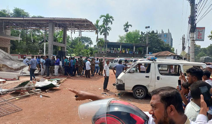 রংপুরে এলপিজি স্টেশনে বিস্ফোরণে প্রকৌশলীর মৃত্যু, আহত ১৫