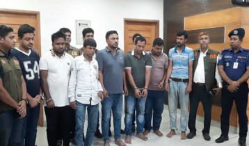 ডাকাতির কোটি টাকার মালামাল উদ্ধার, গ্রেপ্তার ৯