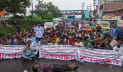 গাজীপুরে বিএনপি নেতার মামলা প্রত্যাহার দাবিতে সড়ক অবরোধ