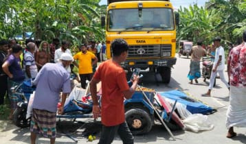 ভুরুঙ্গামারীতে ড্রাম ট্রাক চাপায় নিহত ২ 