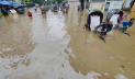চট্টগ্রামে টানা বৃষ্টিতে জলাবদ্ধতা, পাহাড় ধসের শঙ্কা