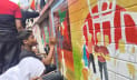 কুমিল্লায় শিক্ষার্থীদের চিত্রাঙ্কনে ফুটে উঠেছে আন্দোলনের স্মৃতি