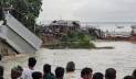 জাজিরায় পদ্মা সেতু প্রকল্প রক্ষা বাঁধে ভয়াবহ ভাঙন