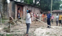সরকারি সেই টিউবওয়েলের বেড়া অপসারণ, গর্ত ভরাট