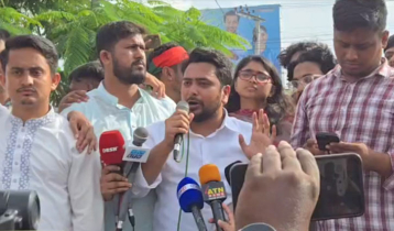 দাবি আদায় না হওয়া পর্যন্ত রাজপথে আছি: নাহিদ ইসলাম