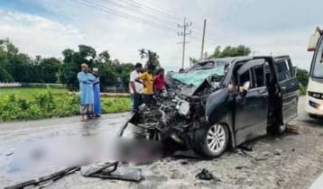 হবিগঞ্জে ট্রাক-মাইক্রোবাস সংঘর্ষে নিহত ২