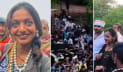 ভাইরাল মোনালিসাকে দেখতে শত শত মানুষের ভিড়