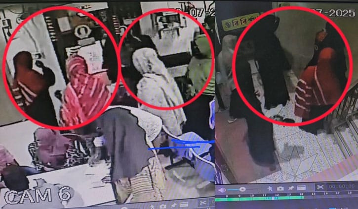 শরীয়তপুরে ব্যাংকের সিঁড়ি থেকে ২ নারীর আড়াই লাখ টাকা লুট