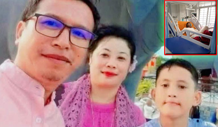 মাইলস্টোন ট্র্যাজিডি: রাঙামাটির উক্যচিং বার্ন ইউনিটে চিকিৎসাধীন