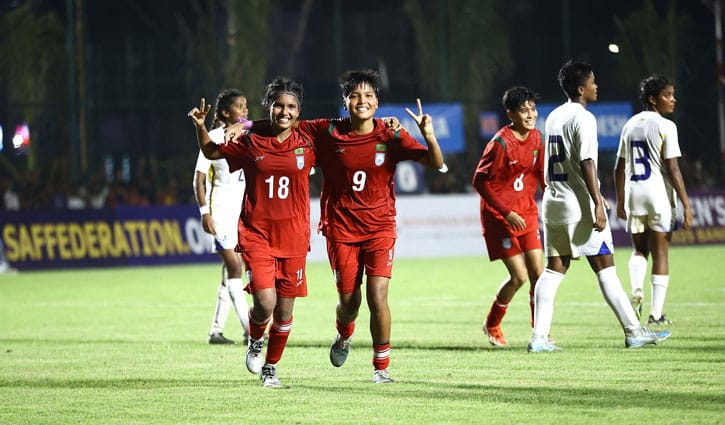 সাফের দৌড়ে দুর্বার বাংলাদেশ, শিরোপার আরো কাছে মেয়েরা