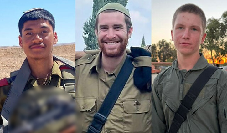 Three Israeli soldiers killed in Gaza Three Israeli soldiers killed in Gaza