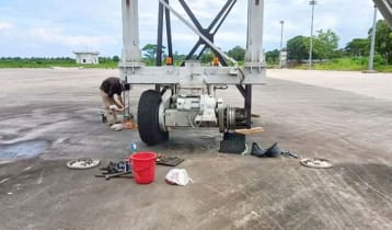 One killed as boarding bridge wheel explodes at Osmani Airport 