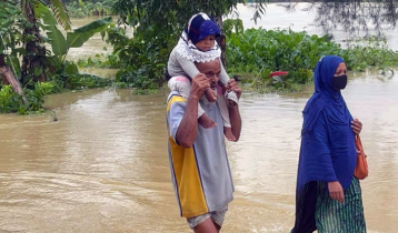 Thousands of people stranded as floods hit Feni