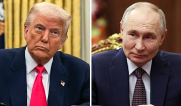 Trump blasts Putin