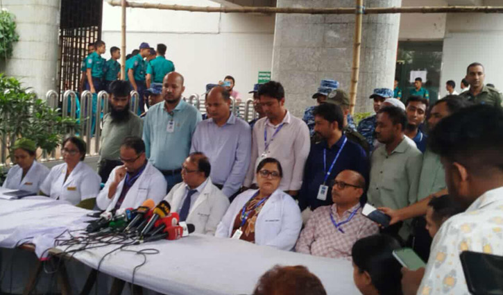 One on life support, three at ICU