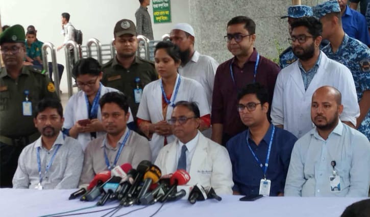 33 admitted to hospital, 3 at ICU