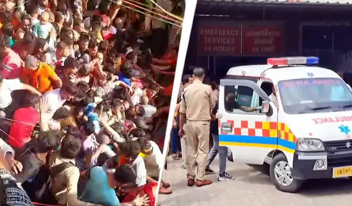 Six crushed to death in India temple stampede