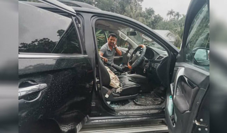 UNO’s motorcade under attack in Gopalganj