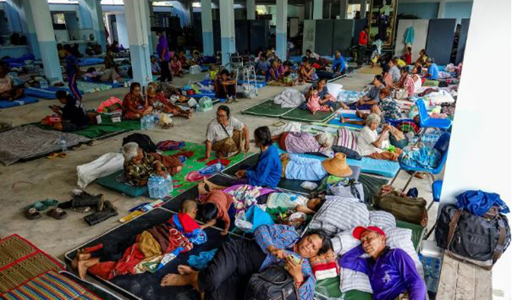 Over one lakh displaced in Thailand, Cambodia 