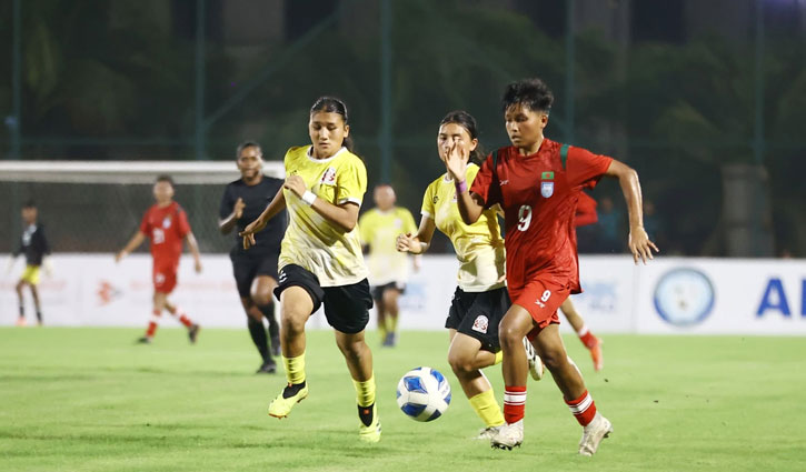 ভুটানকে আবারো হারিয়ে চ্যাম্পিয়ন হওয়ার পথে এগিয়ে বাংলাদেশ