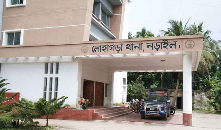 লোহাগড়ায় ট্রাক চাপায় মোটরসাইকেলচালক নিহত