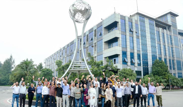 ওয়ালটন হেডকোয়ার্টার্স পরিদর্শন করলেন স্থপতি ইনস্টিটিউটের প্রতিনিধি দল