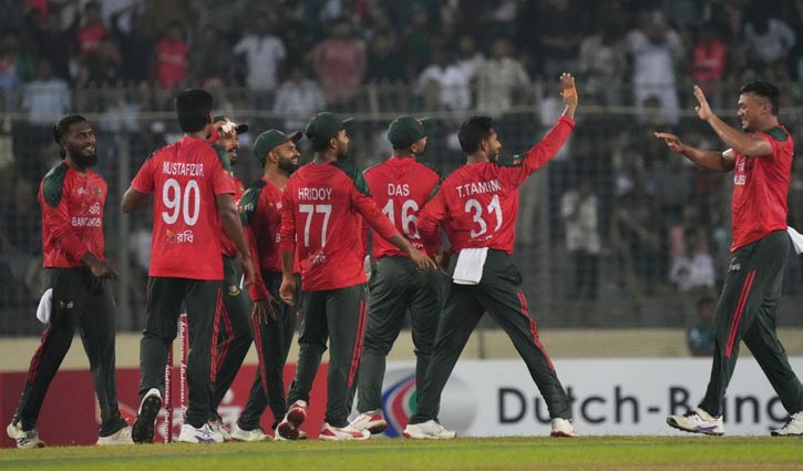৭ উইকেটের বড় জয়ে বাংলাদেশের সিরিজ শুরু