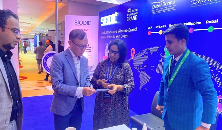 সিওডিলের স্টলে দেশি-বিদেশি বিশেষজ্ঞ ডাক্তারদের উপচে পড়া ভিড়