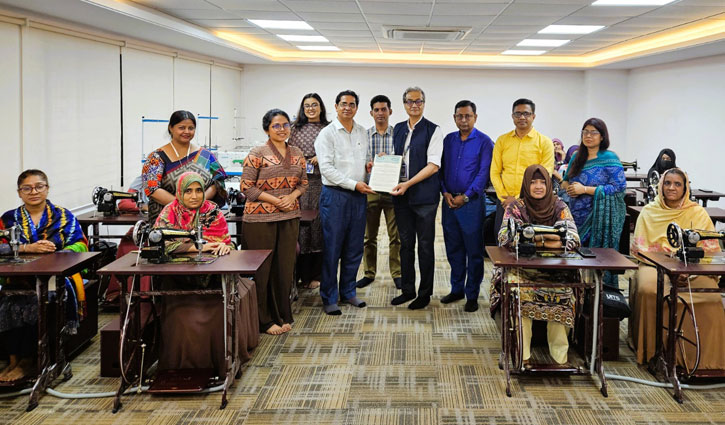 শ্রবণ-বাকপ্রতিবন্ধী নারীকে সেলাই প্রশিক্ষণ দেবে ব্র্যাক ব্যাংক-বিএনএফডি