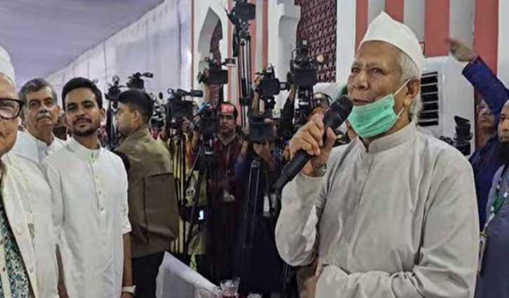 দেশবাসীকে প্রধান উপদেষ্টার ঈদের শুভেচ্ছা