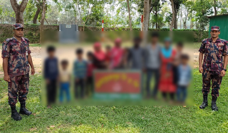 দিনাজপুর সীমান্ত দিয়ে ১৩ জনকে ঠেলে দিয়েছে বিএসএফ দিনাজপুর সীমান্ত দিয়ে ১৩ জনকে ঠেলে দিয়েছে বিএসএফ