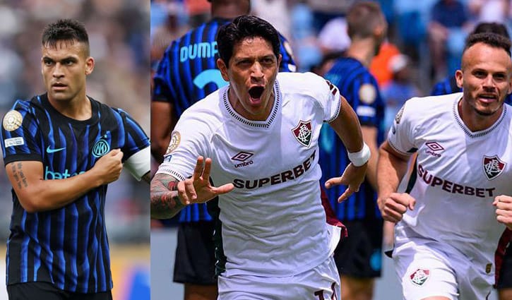 ইন্টারের স্বপ্নভেঙ্গে ব্রাজিলিয়ান বিস্ময় ফ্লুমিনেন্স কোয়ার্টার ফাইনালে